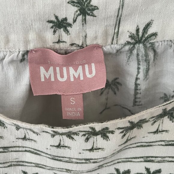 Show Me Your Mumu Suns Out Mini Dress ~ Ocean Drive Palm Size Small beach - Picture 5 of 8